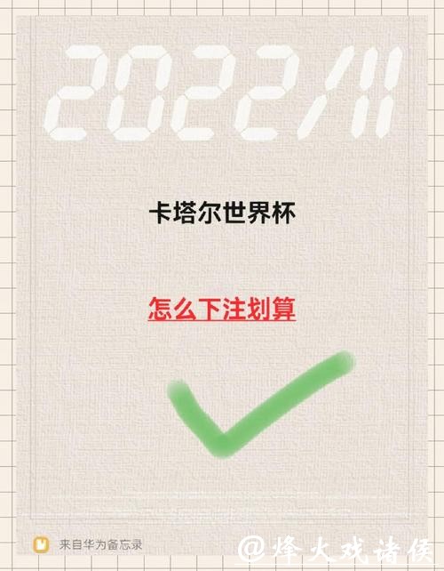 如何正确下注世界杯比赛？